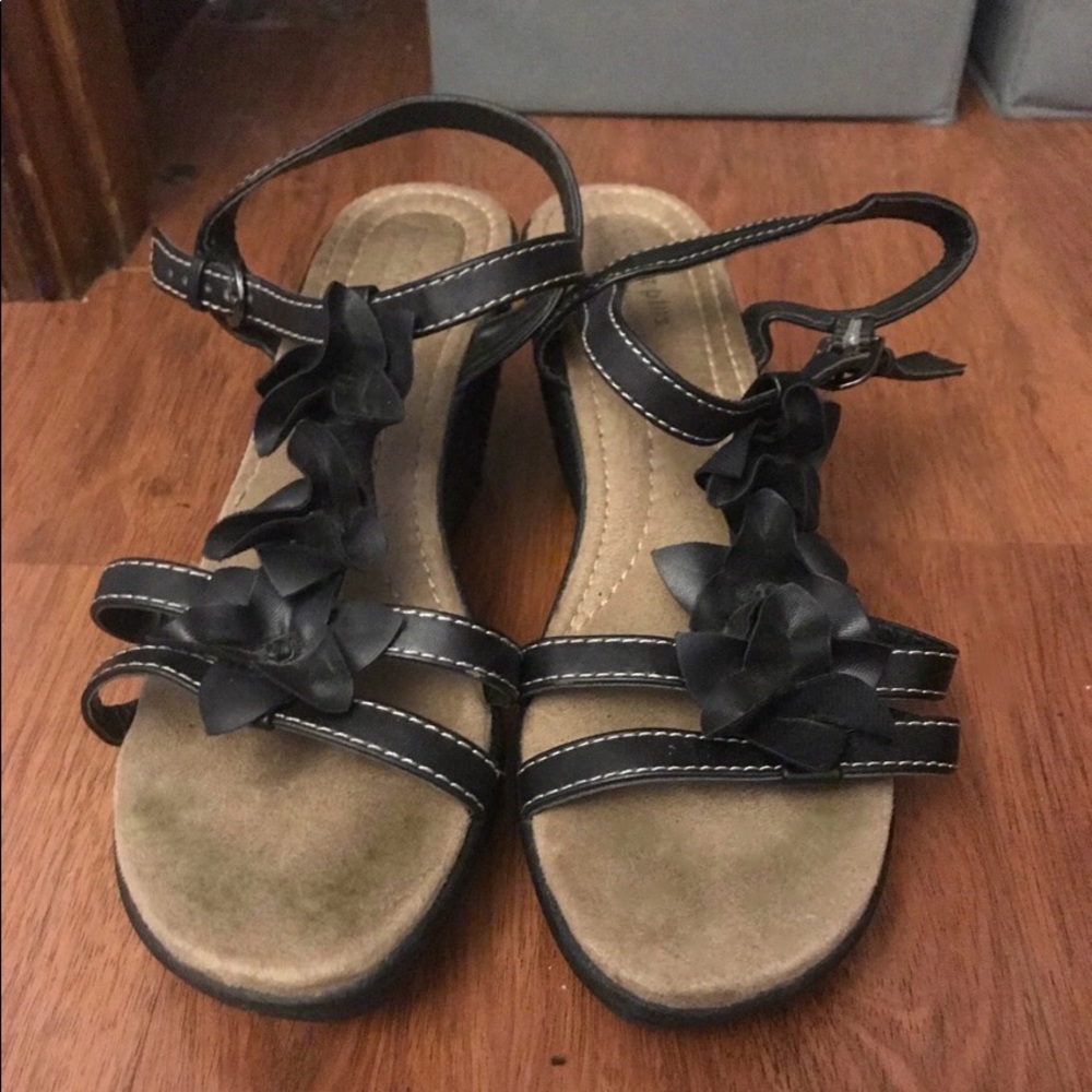 Wedge heel sandals